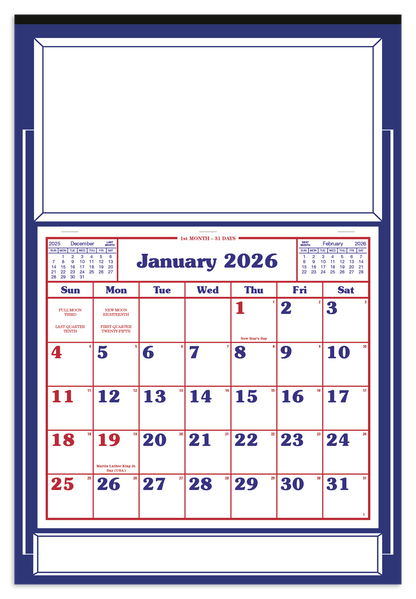 Skinner  Kennedy Apron Calendar-522-E
