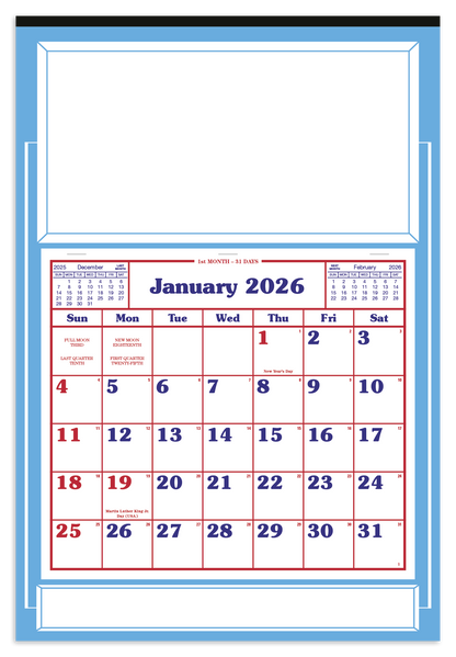 Skinner  Kennedy Apron Calendar-522-E