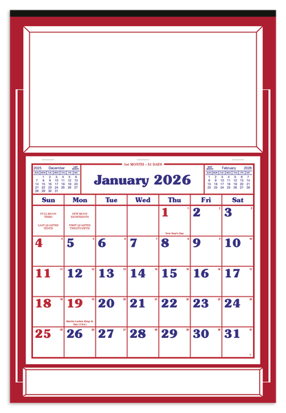 Skinner  Kennedy Apron Calendar-522-E