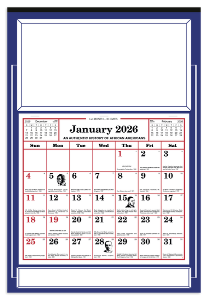 Skinner  Kennedy Apron Calendar-522-E