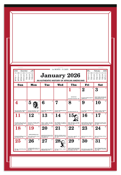 Skinner  Kennedy Apron Calendar-522-E