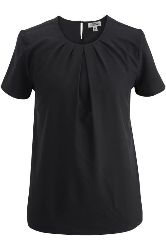 Jewel Neck Ladies Blouse - 5224
