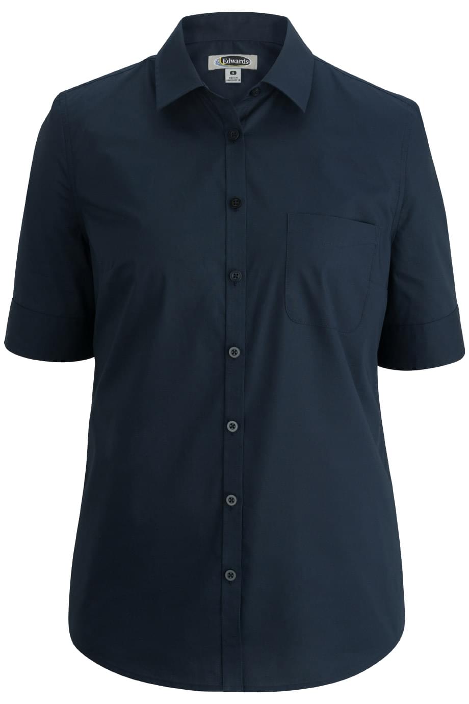 Comfort Stretch Short Sleeve Ladies Shirt