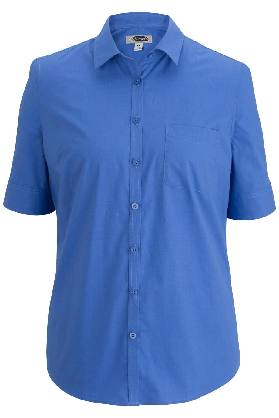 Comfort Stretch Short Sleeve Ladies Shirt