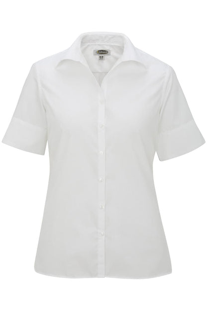 Lightweight Poplin Short Sleeve Ladies Shirt - 5245