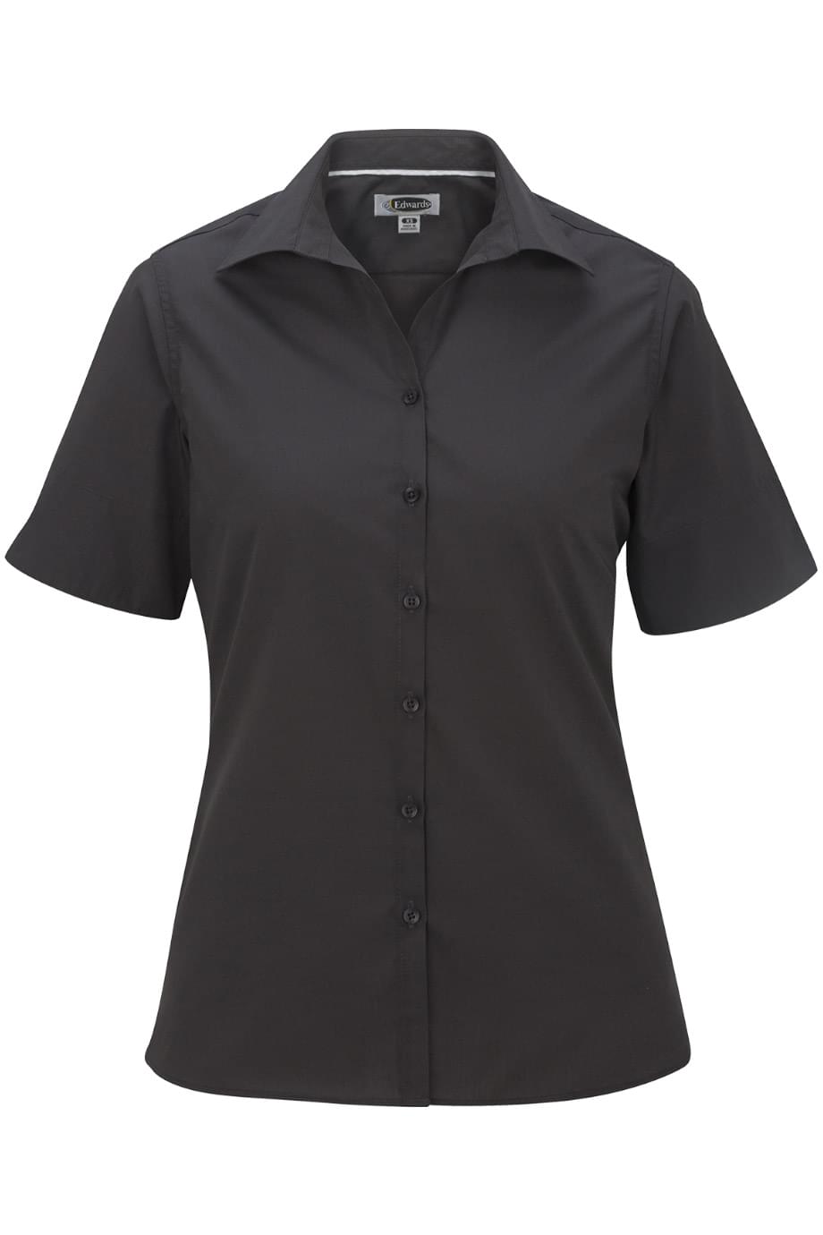 Lightweight Poplin Short Sleeve Ladies Shirt - 5245