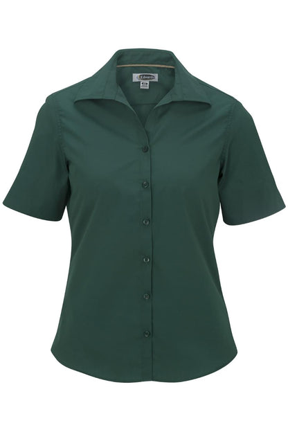 Lightweight Poplin Short Sleeve Ladies Shirt - 5245