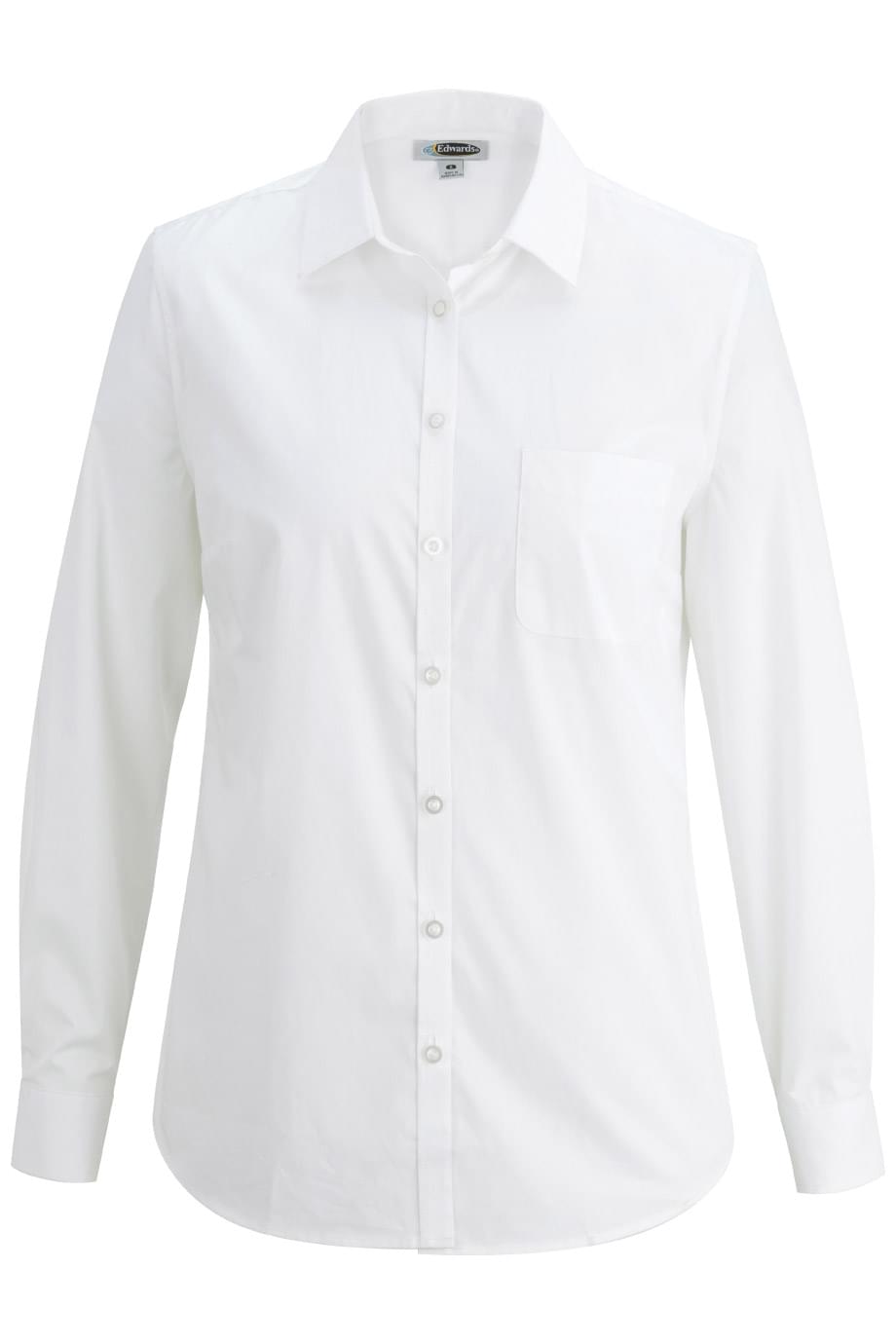 Comfort Stretch Long Sleeve Ladies Shirt