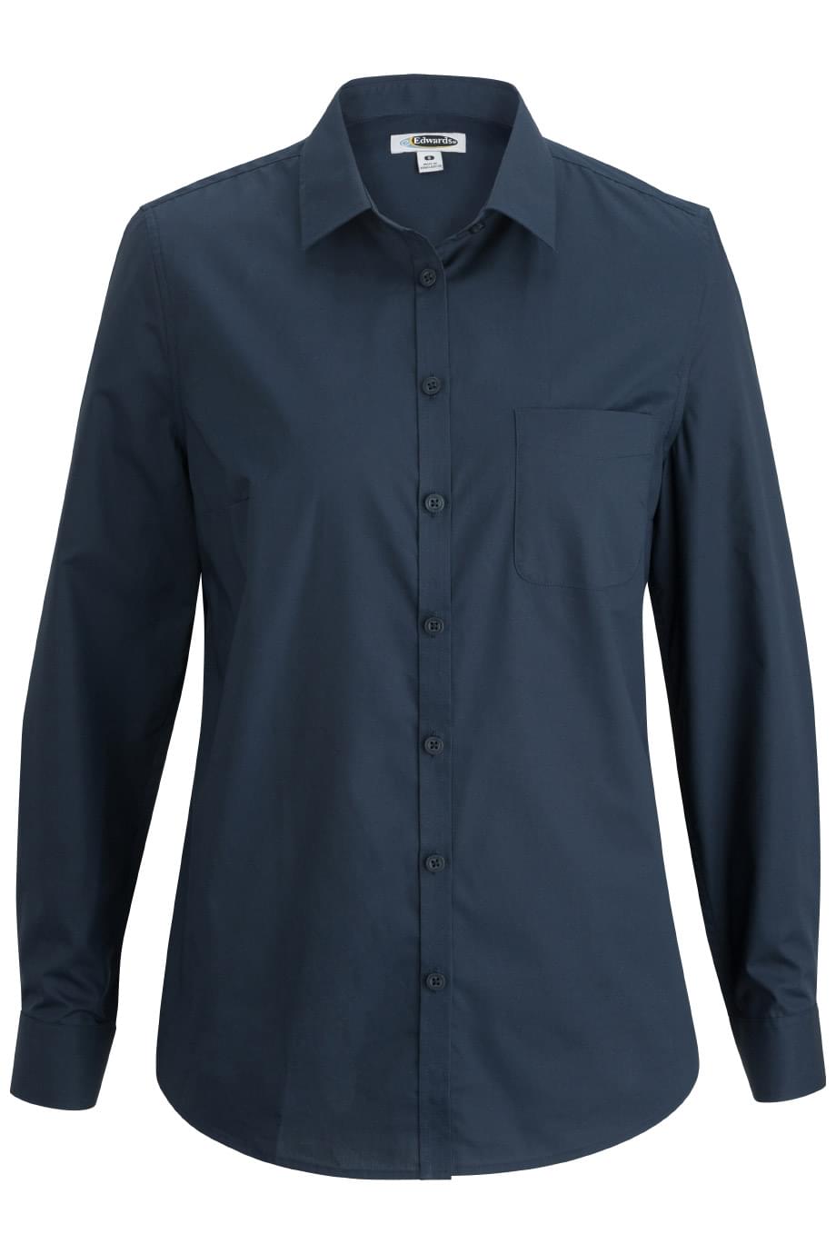 Comfort Stretch Long Sleeve Ladies Shirt