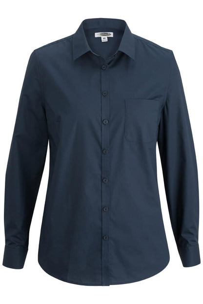 Comfort Stretch Long Sleeve Ladies Shirt
