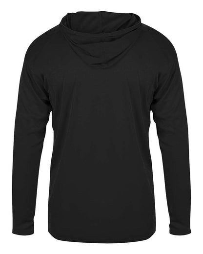 Badger Youth B-Core Long Sleeve Hooded T-Shirt - 2105