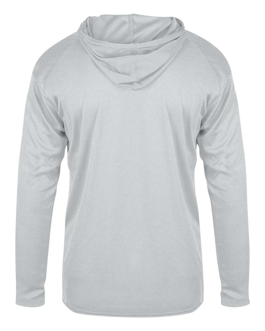 Badger Youth B-Core Long Sleeve Hooded T-Shirt - 2105
