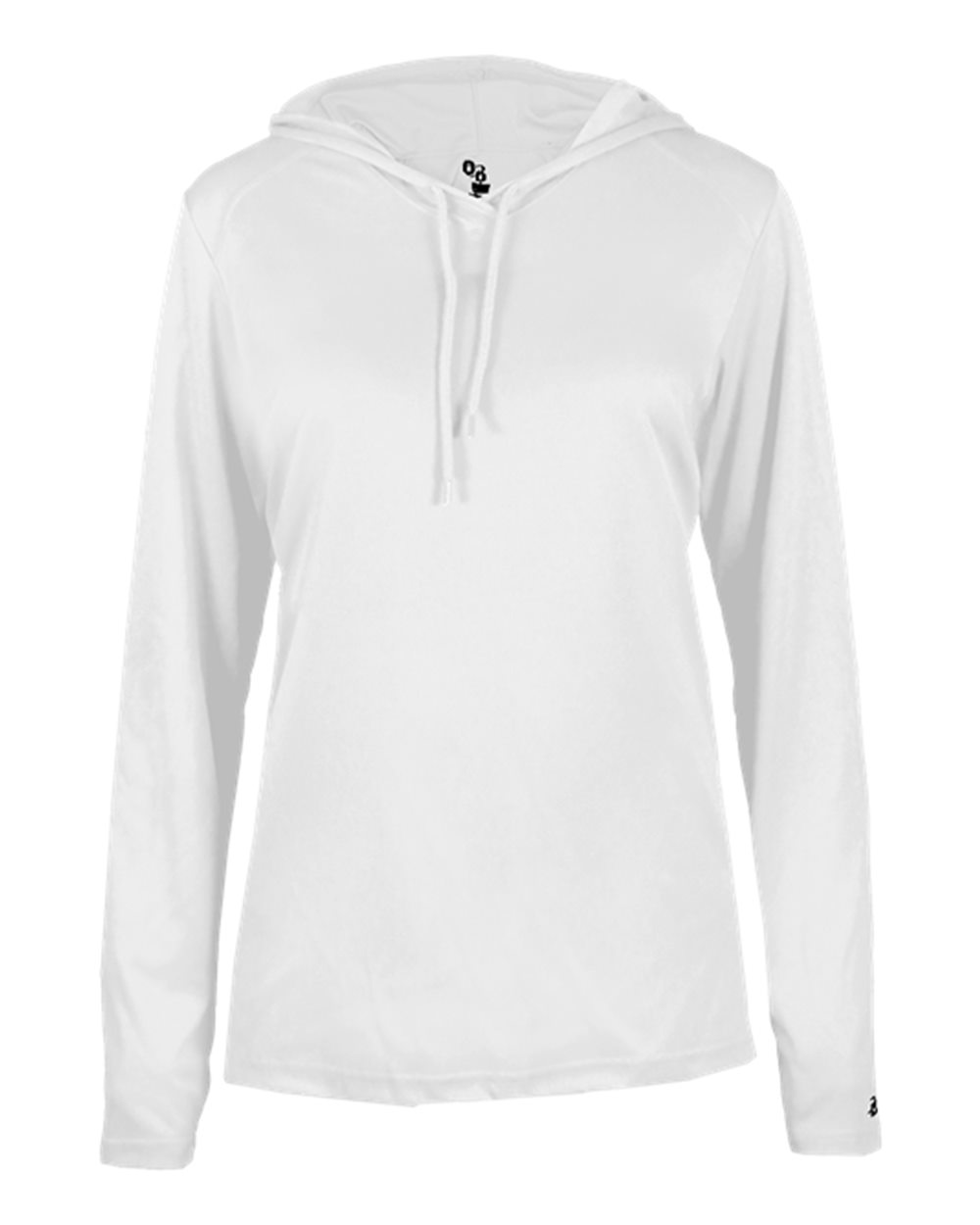 Badger Women's B-Core Long Sleeve Hooded T-Shirt - 4165