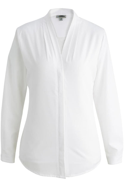 V Neck Ladies Blouse - 5274