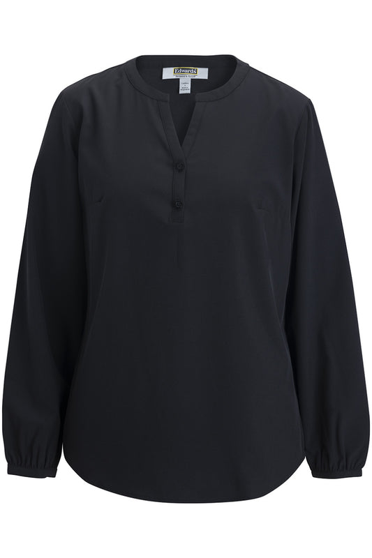 Open V Neck Ladies Blouse - 5275