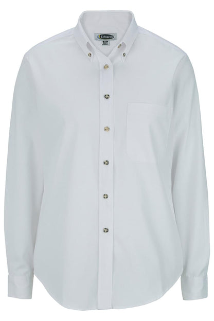 Easy Care Poplin Long-Sleeve Ladies Shirt - 5280