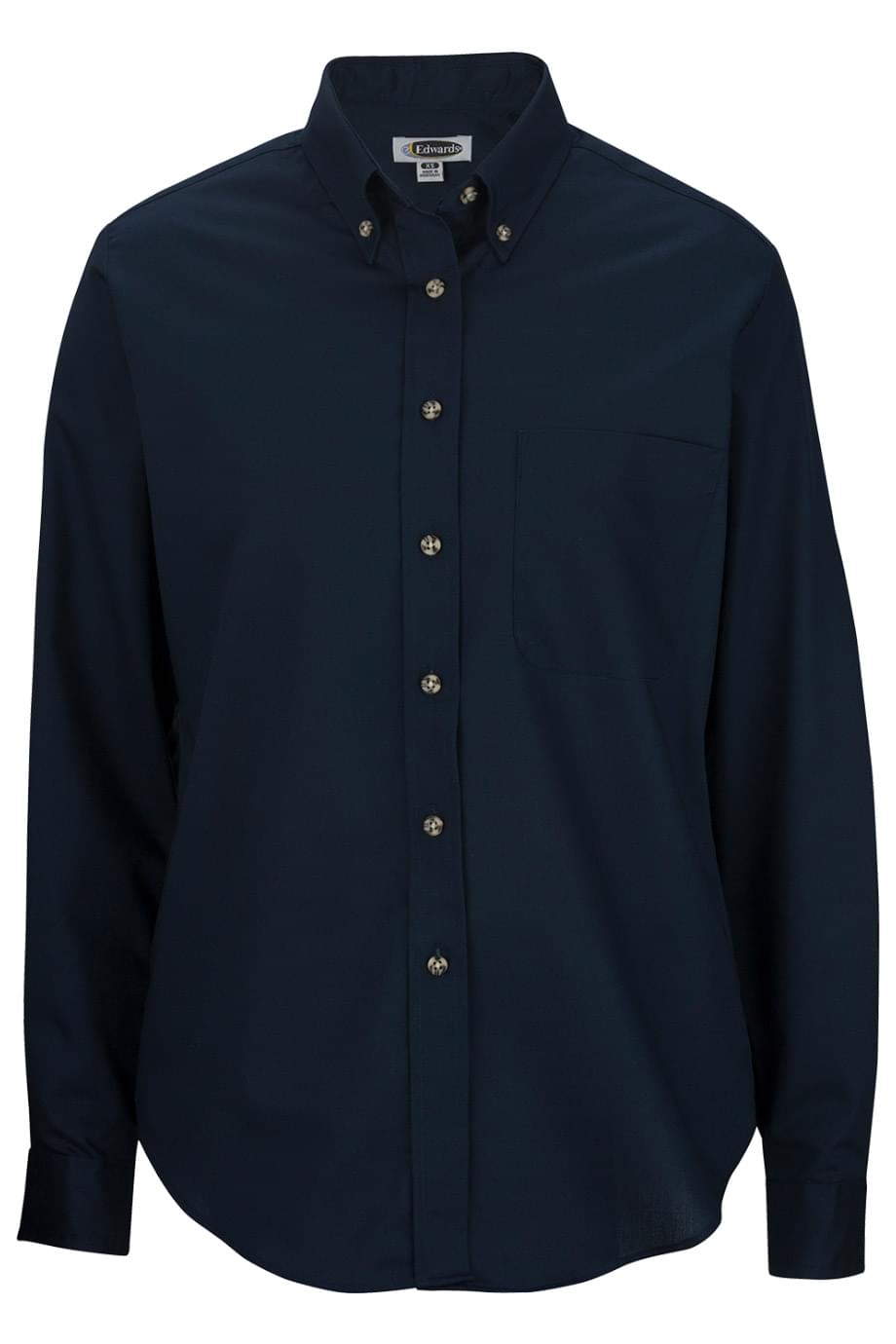 Easy Care Poplin Long-Sleeve Ladies Shirt - 5280