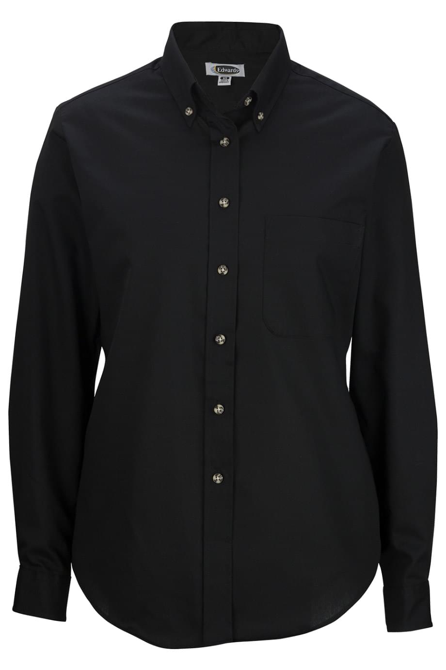 Easy Care Poplin Long-Sleeve Ladies Shirt - 5280