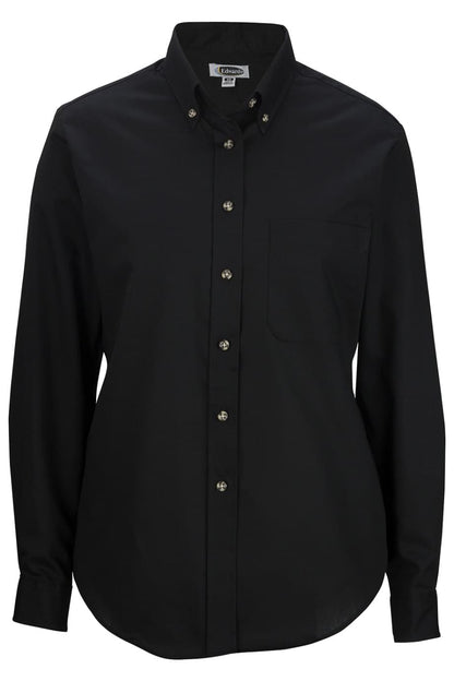 Easy Care Poplin Long-Sleeve Ladies Shirt - 5280
