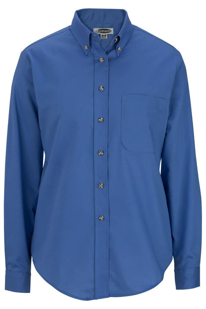 Easy Care Poplin Long-Sleeve Ladies Shirt - 5280