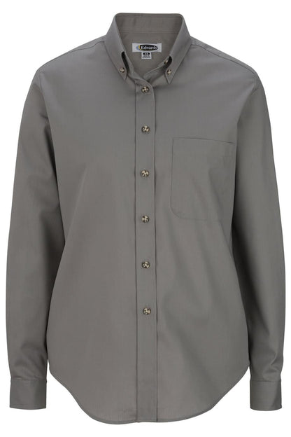 Easy Care Poplin Long-Sleeve Ladies Shirt - 5280