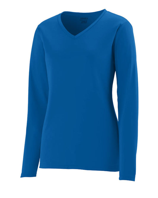 Augusta Sportswear Women's Nexgen Performance Long Sleeve V-Neck T-Shirt - 1788