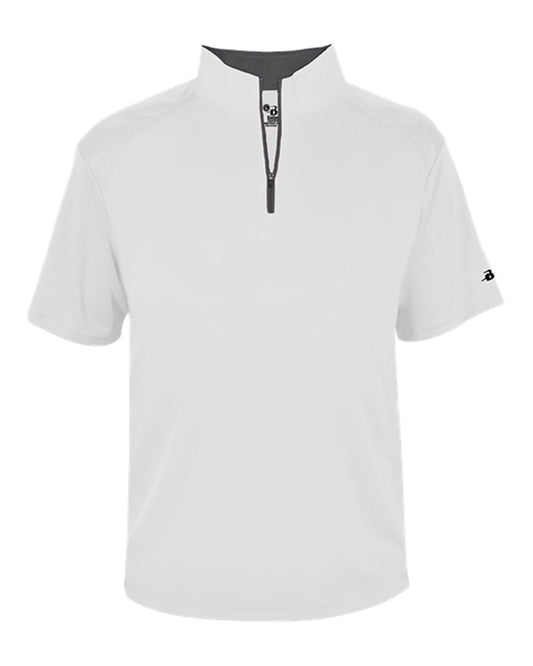 Badger B-Core Short Sleeve Quarter-Zip - 4199