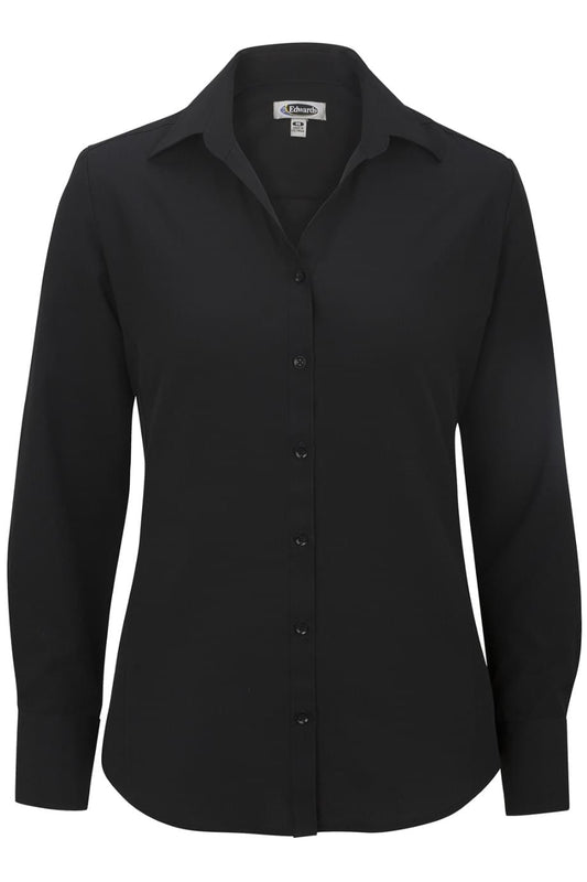 Ladies Batiste Long Sleeve Blouse - 5293