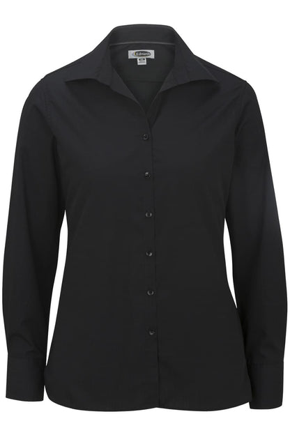 Lightweight Poplin Long Sleeve Ladies Shirt