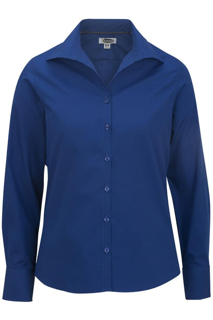 Lightweight Poplin Long Sleeve Ladies Shirt
