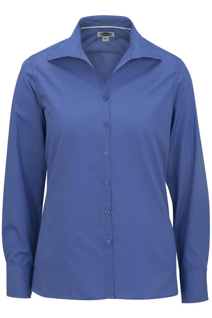 Lightweight Poplin Long Sleeve Ladies Shirt
