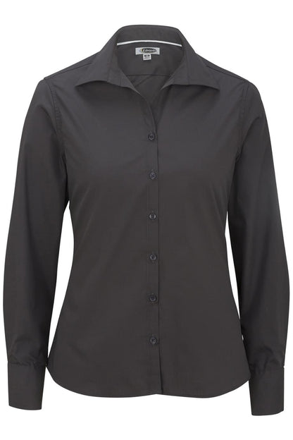 Lightweight Poplin Long Sleeve Ladies Shirt