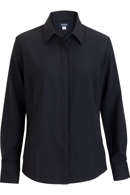 Flexbatiste Cafe Long Sleeve Ladies Shirt - 5297