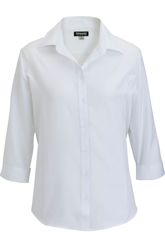 Flexbatiste Three Quarter Sleeve Ladies Shirt - 5299