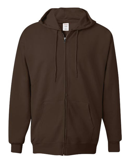 Unisex Ultimate Cotton® Full-Zip Hooded Sweatshirt