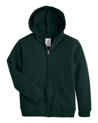 Youth EcoSmart® Full-Zip Hooded Sweatshirt