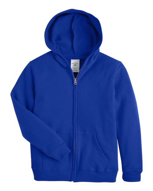 Youth EcoSmart® Full-Zip Hooded Sweatshirt