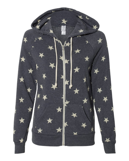 Alternative Women’s Adrian Eco-Fleece Full-Zip Hoodie - 9573