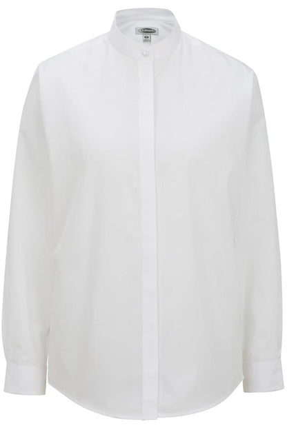 Banded Collar Ladies Shirt
