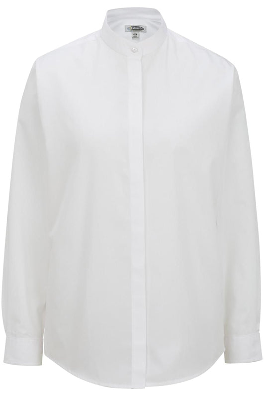 Banded Collar Ladies Shirt