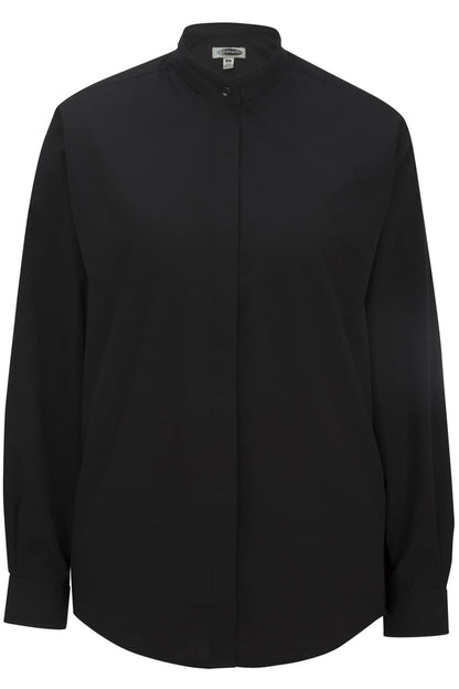 Banded Collar Ladies Shirt