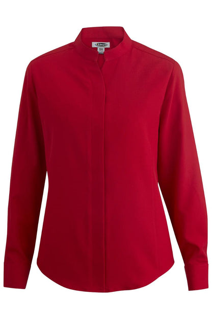 Ladies Stand-Up Collar Shirt - 5398