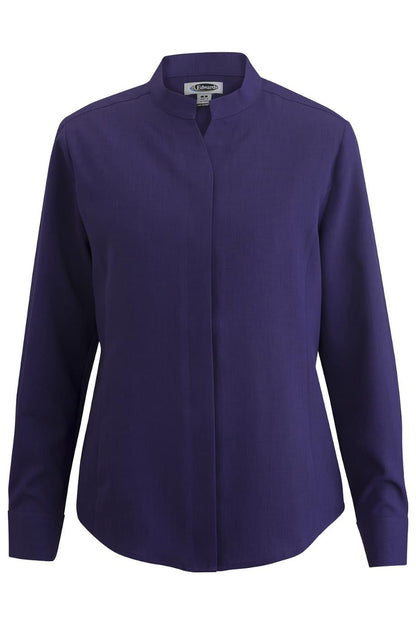 Ladies Stand-Up Collar Shirt - 5398