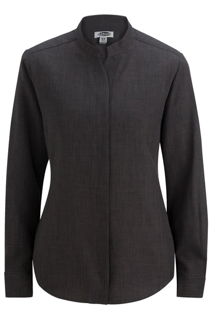 Ladies Stand-Up Collar Shirt - 5398