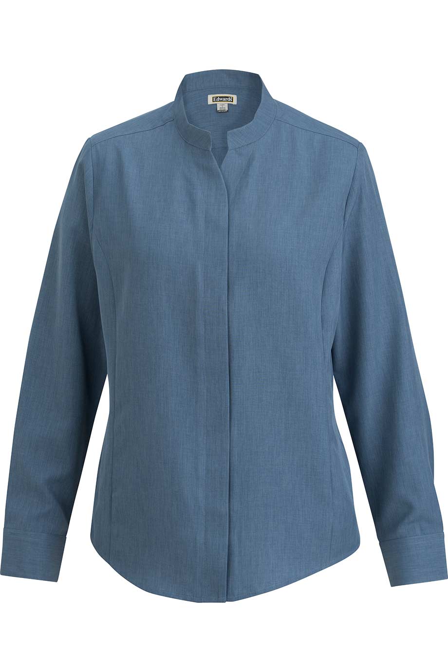 Ladies Stand-Up Collar Shirt - 5398