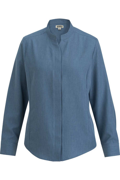 Ladies Stand-Up Collar Shirt - 5398