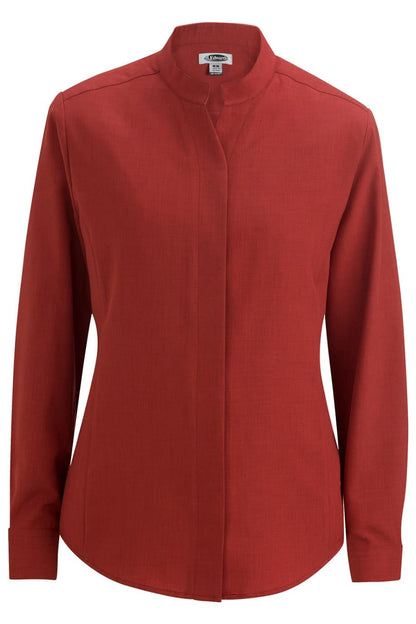 Ladies Stand-Up Collar Shirt - 5398
