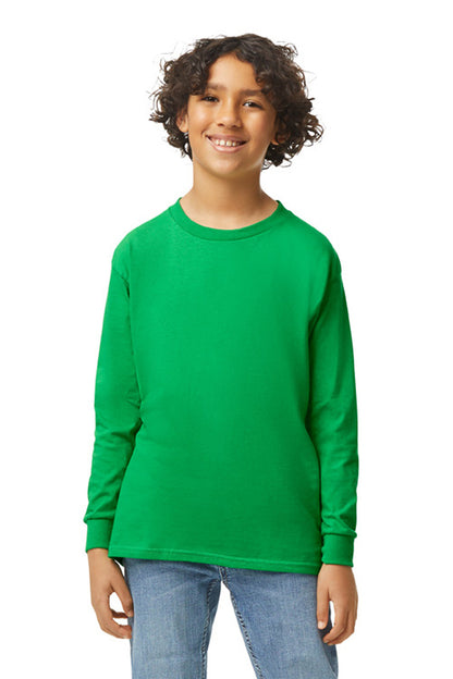 Gildan? Youth Heavy Cotton? 100% Cotton Long Sleeve T-S