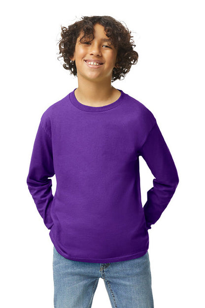 Gildan? Youth Heavy Cotton? 100% Cotton Long Sleeve T-S