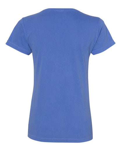 Comfort Colors Garment-Dyed Women’s Midweight V-Neck T-Shirt - 3199